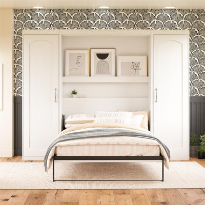 Her Majesty Murphy Bed with Storage Cabinets