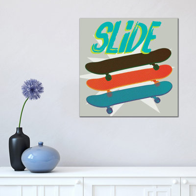 Sk8r II 1 Piece Wrapped Canvas Painting