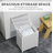 Bamboo Laundry Hamper with Lid-1674773222