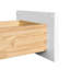 Armoire de base blanche à porte simple Shaker pour la buanderie, la cuisine et le garage, une tablette réglable, des charnières à fermeture douce, des tiroirs préinstallés avec système de pinces l 21 po x l 34,5 x P 24 po