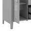 Meuble-lavabo avec tablette réglable et 2 tiroirs-1825136209