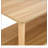 Modern 2-Tier TV Stand for Living Room Furniture,Rectangular Centre Table with Open Storage Shelf,Rounded Rubberwood legs,Stable and Durable,Easy Assembly