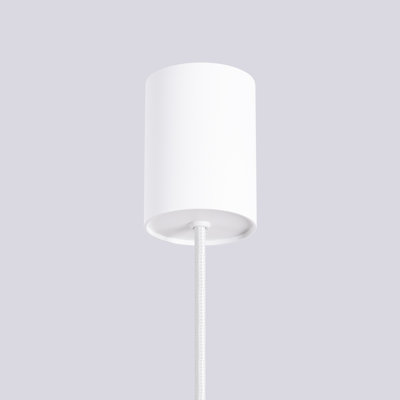 Bernis 1 - Light Brushed Nickel Pendant