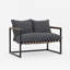 Ensemble de conversation d'extérieur Tapasi, chaises longues de patio avec coussins et table de bout-60144685