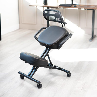 Kneeling Chair with Back Support by Vivo