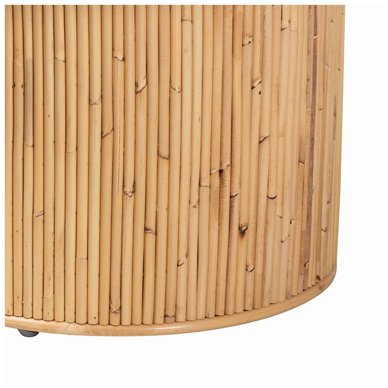 Table de bout ronde moderne en l 23,6 po x P 23,6 po x H 17,7 po Modern Bohemian