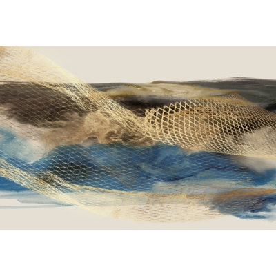 «Hues of Indgio I» par Emma Peal - impression sur toile tendue