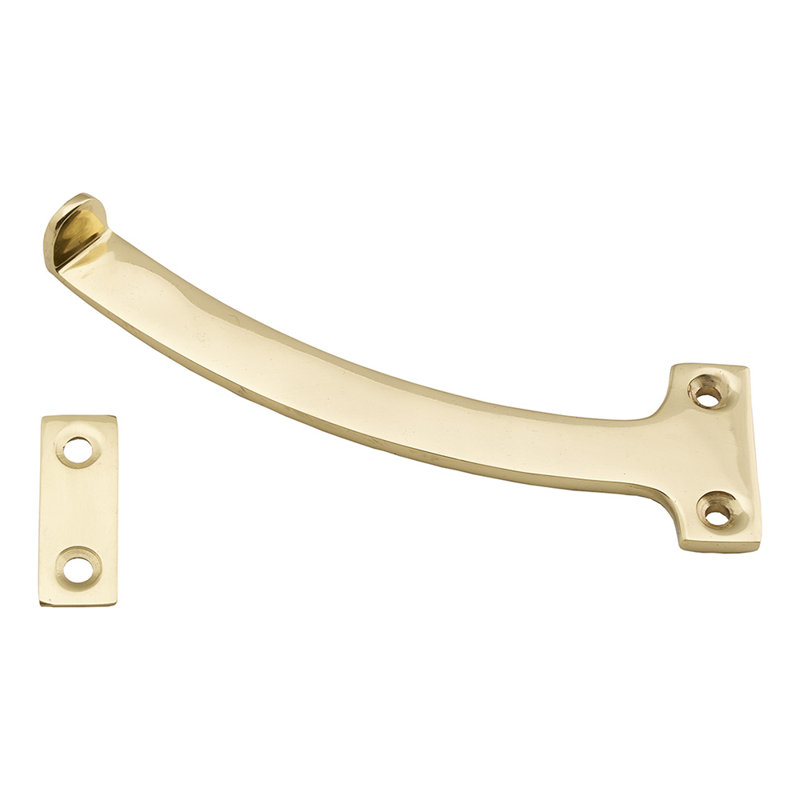 Gunkil Brass 18cm Curtain Hardware Accessory, Polished Chrome