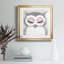 Chouette - peinture encadrée-1784638890-1784638895