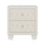 Table de chevet avec capitonnage à boutons Elegant-257887535