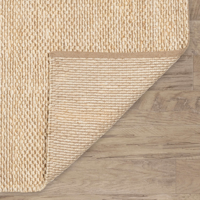 Natural Handwoven Jute 6' x 9' Flatweave Rug