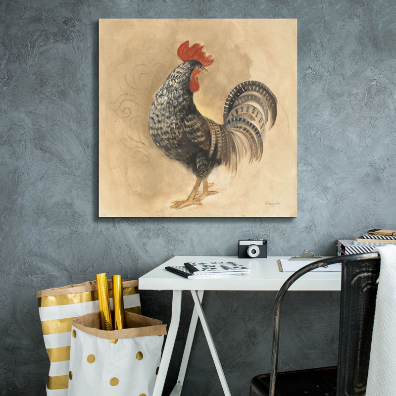  «Farm Friend 2» par Albena Hristova, art mural sur toile, 26 po x 26 po
