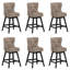 Tabouret de comptoir pivotant 26 po Zorla-330407065-330407068