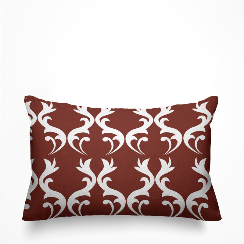 Housse et insert de coussin d'extérieur Galton, Terre cuite