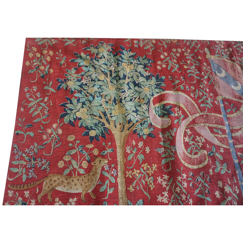 Antique Tapestry Europe Flat Weave Rug