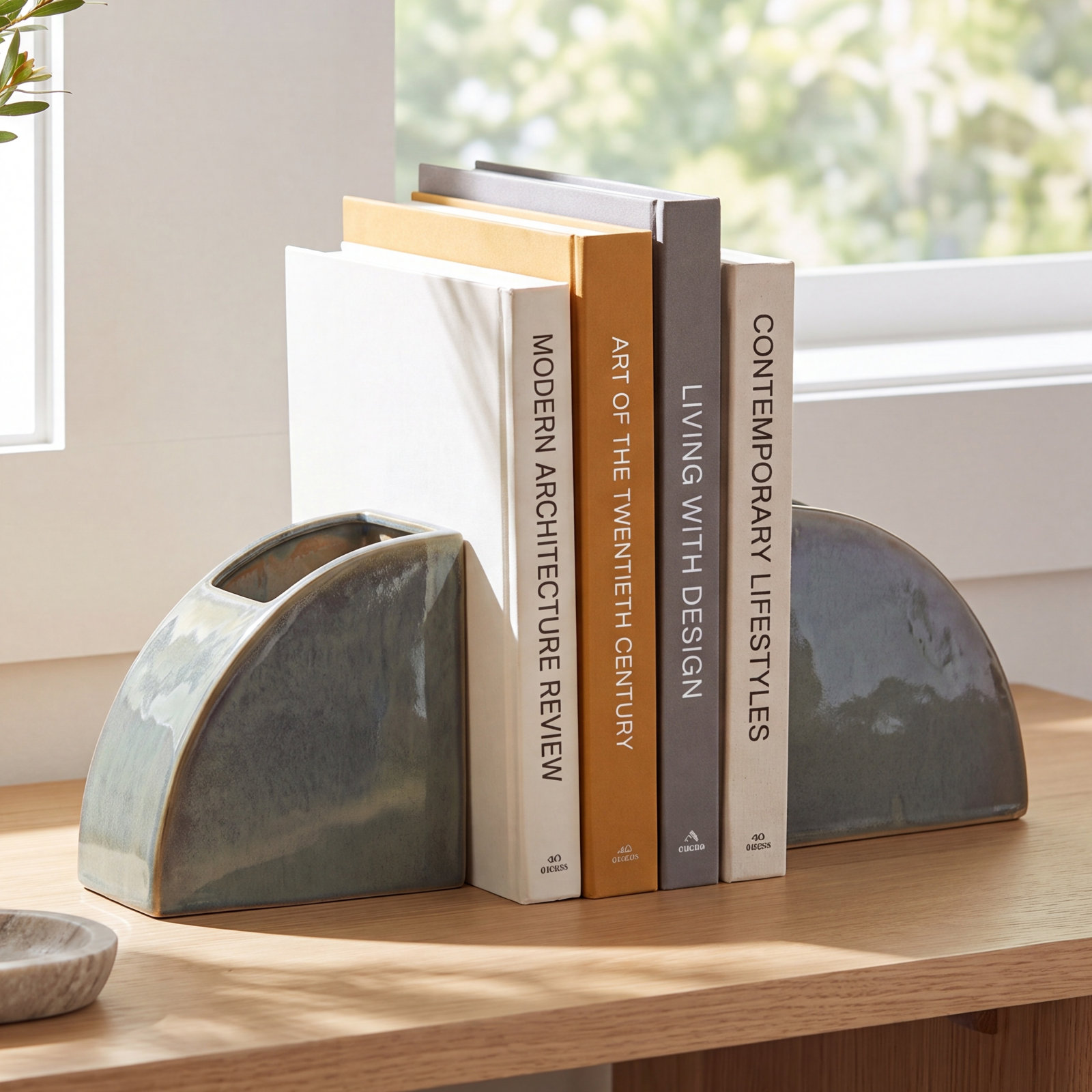 Ceramic Decorative Bookends