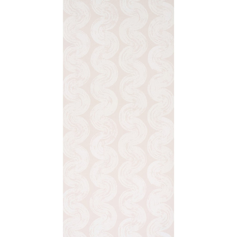 Backdrop Striped Wallpaper Roll, Light Beige