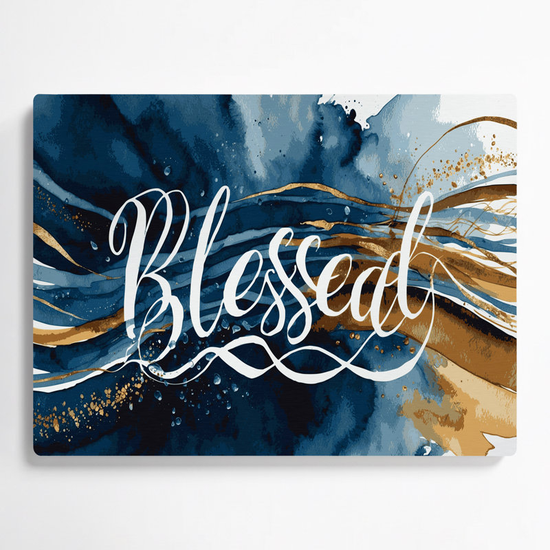 «Thanksgiving Blessed Script Designs», art mural en métal gris, H 11 po x l 14 po