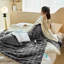 Machine Tufted Throw Blanket-446740914-446740917