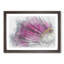 Bright Pink Gerbera Flower in Abstract - Picture Frame Graphic Art Print-55681306-55681300