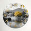 "Mountain Lake", horloge murale en verre-1330922118