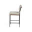 Benton Upholstered Stool with Metal Frame-793453435-755935217
