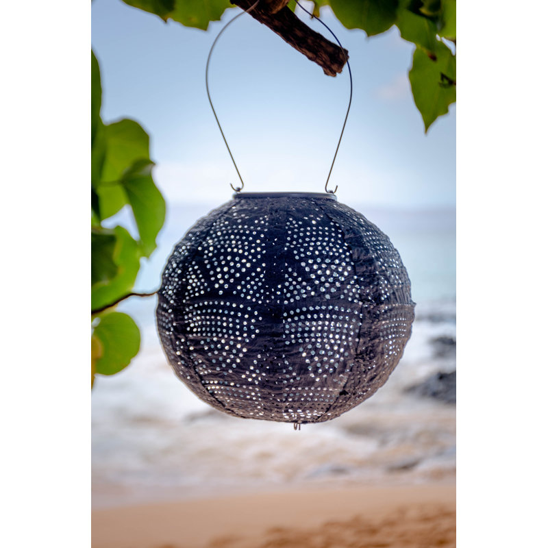 8'' Solar Powered Integrated LED Outdoor Lantern