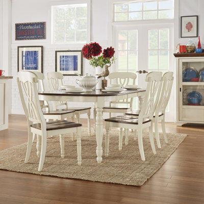 Alyssha 6 - Person Four Leg Dining Set