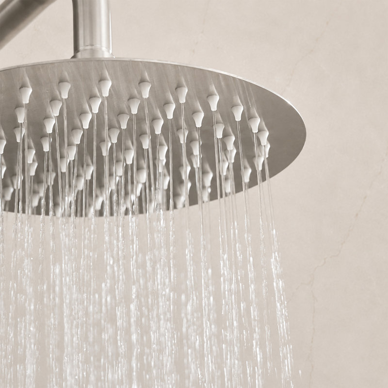 Robinet de douche rond (valve incluse)
