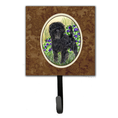 Porte-laisse affenpinscher et crochet mural