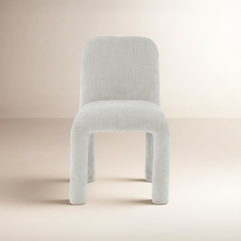 Chaise Performance en chenille Performance, Gris clair