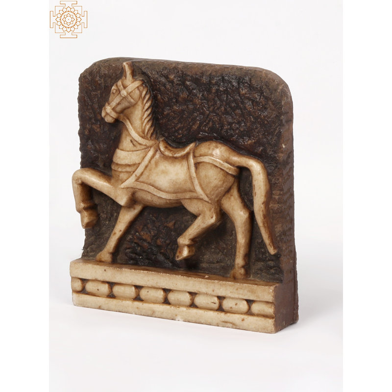  Figurine cheval 8 "en marbre | Décoration de salon