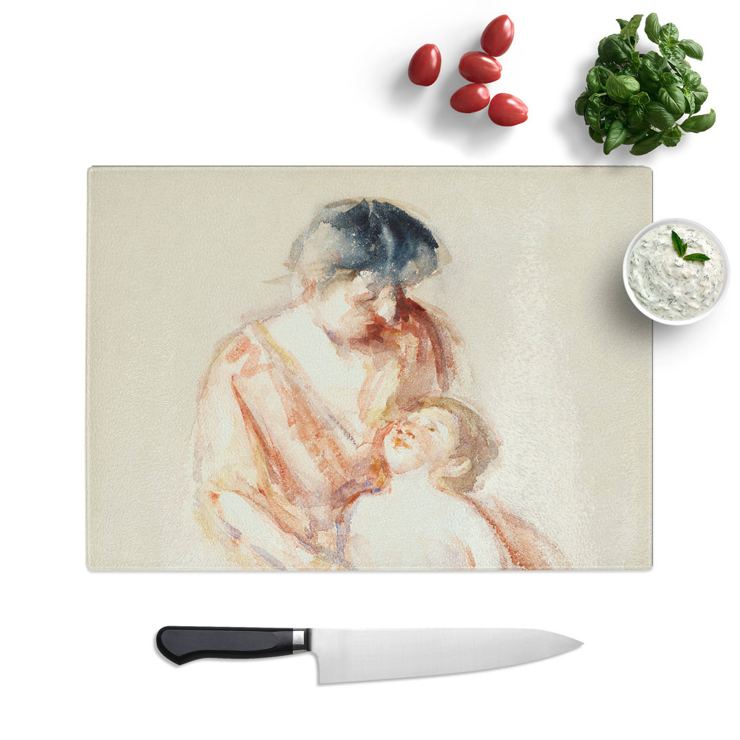 Mother and Child Vol.8 by Mary Cassatt Chopping Board
