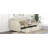 Upholstered Daybed With Trundle, Wood Slat Support,Upholstered Frame Sofa Bed , Twin-1890038415