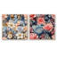 Berene - Ensemble de 2 collages carrés floraux-101848612-101848615