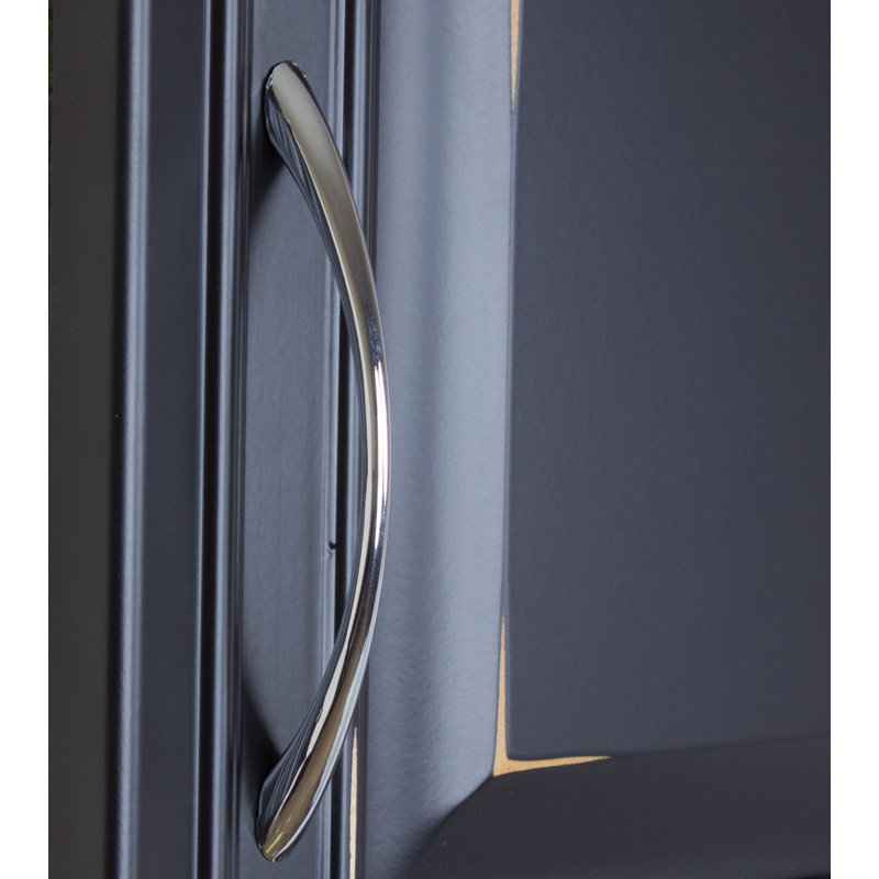 5-1/16" Center to Center Arch Loop Pull, Matte Black, 10