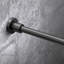 Tringle de rideau de douche droite fixe Minimalist 60 po | Tringle de douche murale en laiton massif-50239638