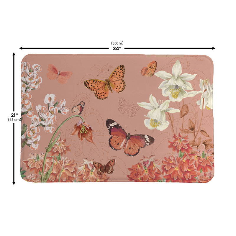 Tapis en mousse viscoélastique Flutter and Bloom