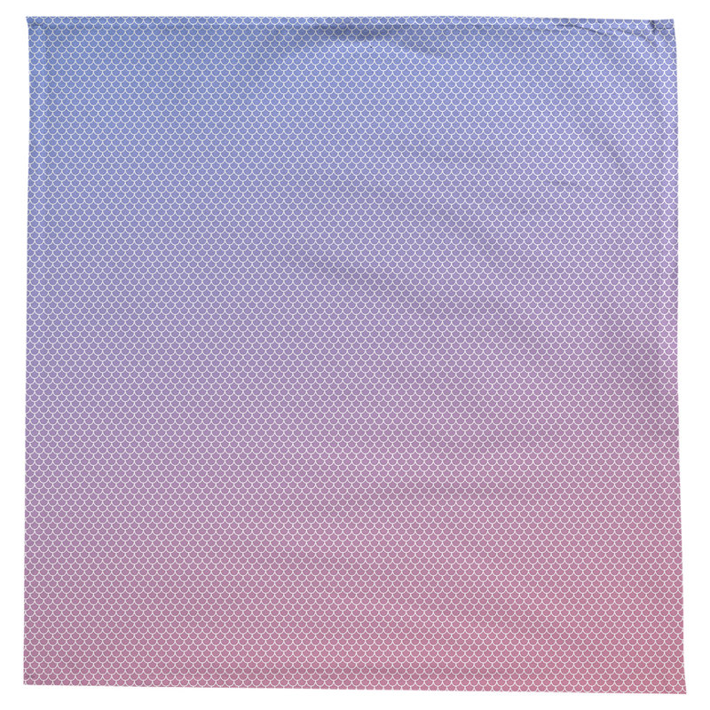 Nappe balance sirène Avicia, Bleu / Rose