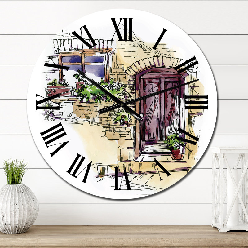 Horloge murale surdimensionnée, Très petit