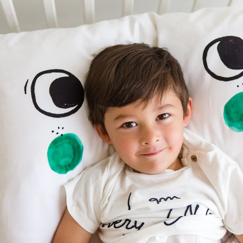 Ensemble de 2 taies d'oreiller 100% coton