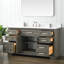 Thompson 60" W Single Bathroom Vanity-2106711863