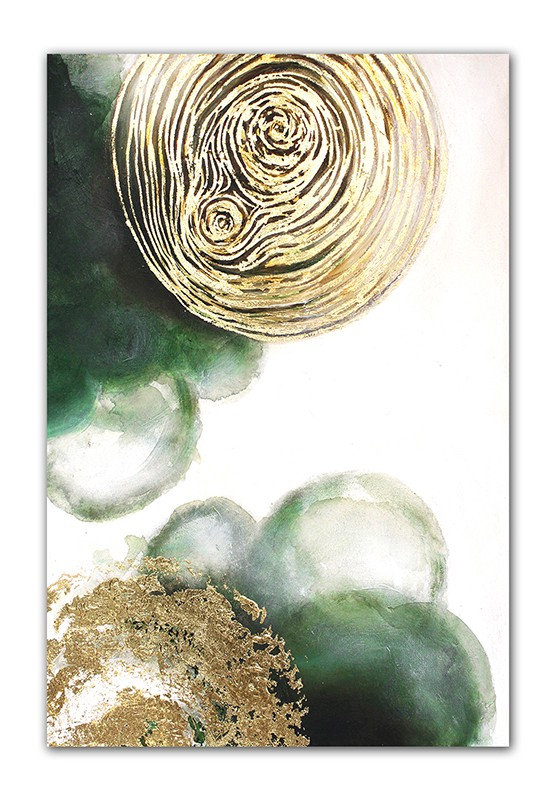Abstraction - Wrapped Canvas Painting