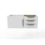 Base de meuble-lavabo simple 35 po fixée au mur seulement-78725000