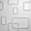 11 panneaux décoratifs muraux 3D H 11 7/8 po x l 11 7/8 po Oslo Endurawall Pi. (12 / PC)