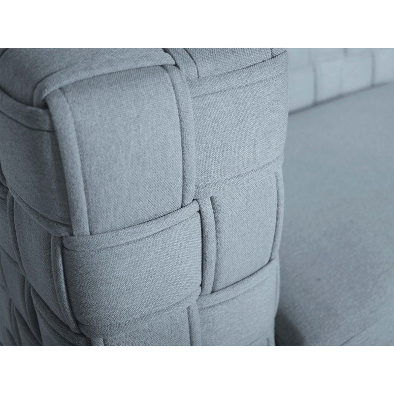 Causeuse en chenille avec ressorts ensachés Comfort