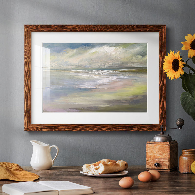 " Beach Light II ", Maple, 14" H x 20" W x 1.5" D
