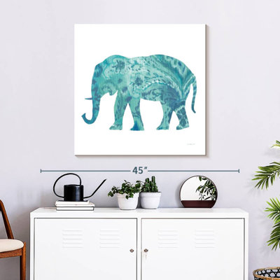Éléphant brun sarcelle Brampt II