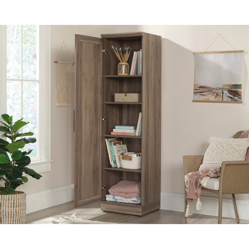 Xiani Single Door Pantry, Gray