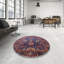 Tapis brun / bleu-927862610
